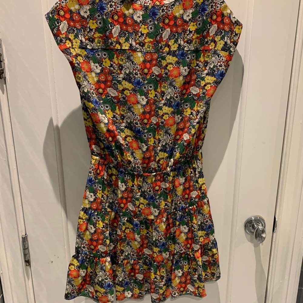 Rebecca minkoff collar, buttons dress